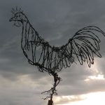 Barbed Wire Rooster