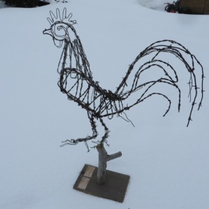 Wire  Art Kauai Rooster