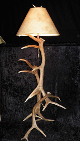 deer antler table lamps