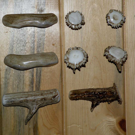 Deer Antler Drawer Pulls Antler Creek Wildlife Creations