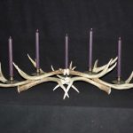 Deer antler table centerpiece candle holder image