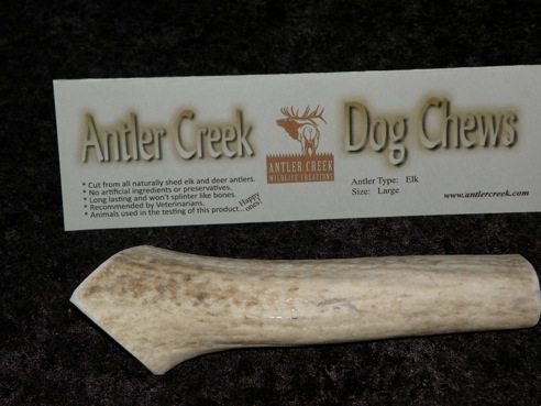 Large antler dog chew