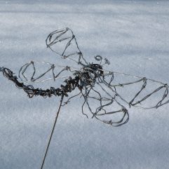 Dragon Fly Garden Sculpture