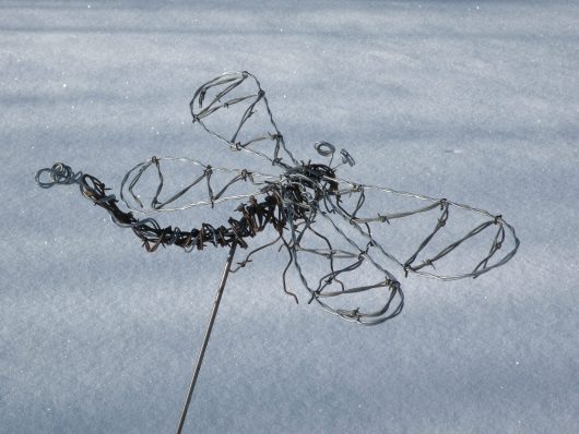 Dragon Fly Garden Sculpture