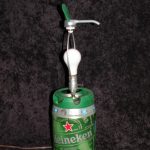 Heineken Keg Lamp