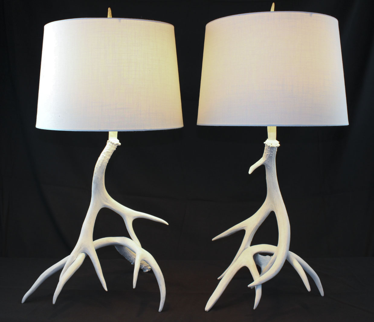 deer antler table lamps