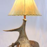 Moose antler lamp for sale